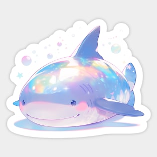 Sparkly Shark Sticker